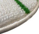 Low-Profile Carpet Bonnet Scrubber Strips - 15" 3-Pack