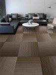 Gradient Brown Carpet Squares - Commercial Tile Sample