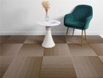 Gradient Brown Carpet Squares - Commercial Tile Sample
