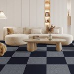 Peel and Stick Carpet Tiles – 12” x 12” Squares