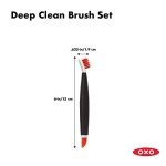 OXO Good Grips Deep Clean Flooring Brush Set