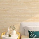 Beige Maple Peel and Stick Vinyl Planks - 5 Pcs