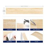 Beige Maple Peel and Stick Vinyl Planks - 5 Pcs