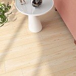 Beige Maple Peel and Stick Vinyl Planks - 5 Pcs