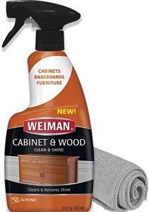 Weiman Wood Clean & Shine Spray with Cloth