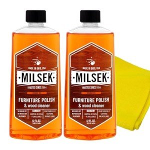 Milsek Furniture Polish and Wood Cleaner - 12 Fl Oz