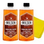 Milsek Furniture Polish and Wood Cleaner - 12 Fl Oz