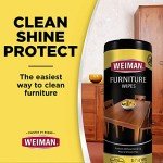 Weiman Wood Cleaner and Polish Wipes - 30 Count