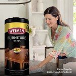 Weiman Wood Cleaner and Polish Wipes - 30 Count
