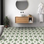 Vintage Vinyl Peel and Stick Floor Tiles - 10 Pack