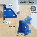 Flooring Spacers for Vinyl & Hardwood - 40 Pcs