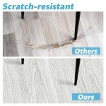 Interlocking Waterproof Luxury Vinyl Floor Tiles - 18-Pack