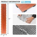 Art3d Waterproof Luxury Vinyl Flooring Planks - 18-Pack