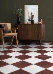 Bonneville Oxblood Peel and Stick Floor Tiles