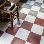 Bonneville Oxblood Peel and Stick Floor Tiles