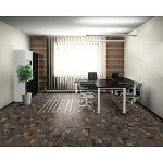 Mohawk Basics 24" Berber Carpet Tiles - Coffee
