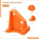 Yeesport 40 Pcs Flooring Spacers Tool Kit