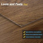 Yipscazo Peel and Stick Classic Oak Vinyl Planks