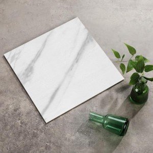 40-Pack White Peel and Stick Vinyl Floor Tiles