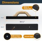 Powertec Hammer-Free Tapping Block for Flooring