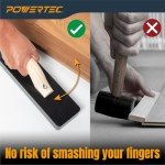 Powertec Hammer-Free Tapping Block for Flooring