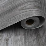 Grey Peel and Stick Vinyl Floor Tile Roll