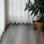 Grey Peel and Stick Vinyl Floor Tile Roll