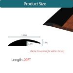 Self-Adhesive Carpet to Tile Transition Strip - 20ft
