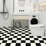 MORCART Peel and Stick Waterproof Vinyl Floor Tiles