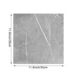 Gray Peel and Stick Vinyl Floor Tiles - 40PCS