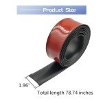 Self-Adhesive Floor Transition Strip - 6.5Ft Black