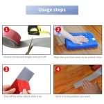 Self-Adhesive Floor Transition Strip - 6.5Ft Black
