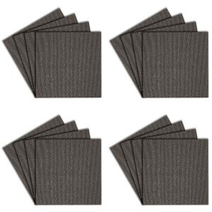 Commercial Carpet Tiles - 16PCS Heavy Duty - Brown