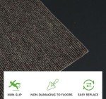 Commercial Carpet Tiles - 16PCS Heavy Duty - Brown