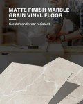 12" x 12" Peel and Stick Marble Floor Tiles