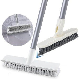 Long Handle Floor Scrub and Grout Brush Set