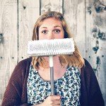 Long Handle Floor Scrub and Grout Brush Set