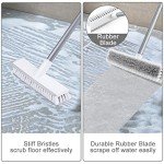 Long Handle Floor Scrub and Grout Brush Set