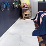 Livelynine Waterproof Peel and Stick Vinyl Floor Tiles