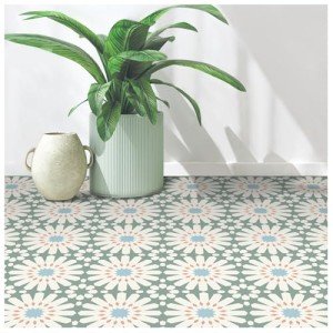 MORCART Waterproof Peel and Stick Floor Tiles - 20 Pack