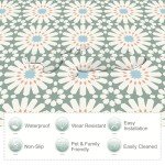 MORCART Waterproof Peel and Stick Floor Tiles - 20 Pack