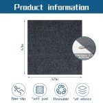 Peel and Stick Carpet Tiles - 10 Pack