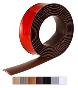 Self-Adhesive Floor Transition Strip - 10FT, Coffee