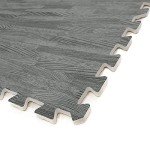 Sea Haze Grey Foam Interlocking Floor Tiles - 100 Sq. Ft