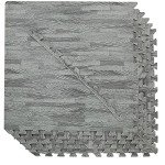 Sea Haze Grey Foam Interlocking Floor Tiles - 100 Sq. Ft