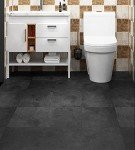 Livelynine Charcoal Peel and Stick Floor Tiles