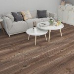 Peel and Stick Waterproof Vinyl Floor Tiles - 36 Pack
