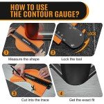 Contour Gauge Tool - Perfect for Woodworking Projects