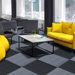Peel and Stick Carpet Squares - 20 Tiles