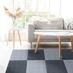 Peel and Stick Carpet Squares - 20 Tiles